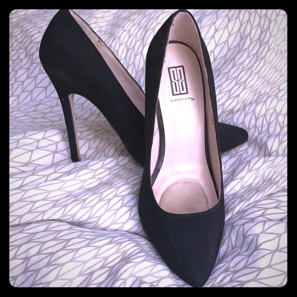 Signature Black Heels - Size 8.5